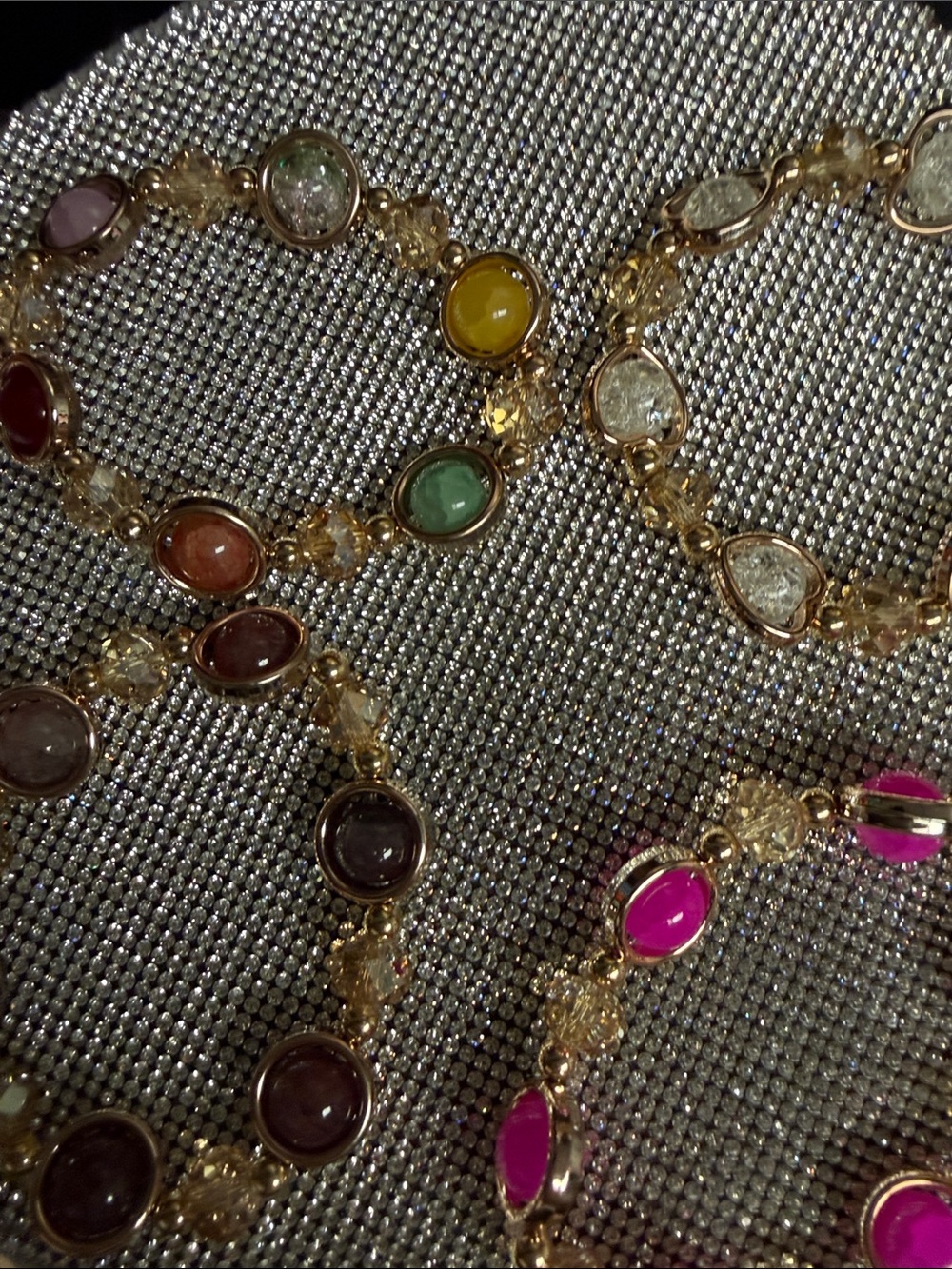 Gold with rotating balls. Your color choice. Bracelet
